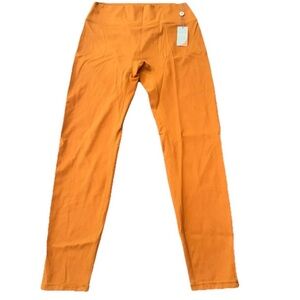 Huit8 Paris Bien-être XL Burnt Orange Leggings NWT Athleisure Comfy Stretchy